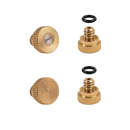 100 PCS Brass Misting Nozzles O Ring | Outdoor Cooling System 100pc Misting Nozzle O Ring for Outdoor Cooling System - size: 100pc-O Ring
