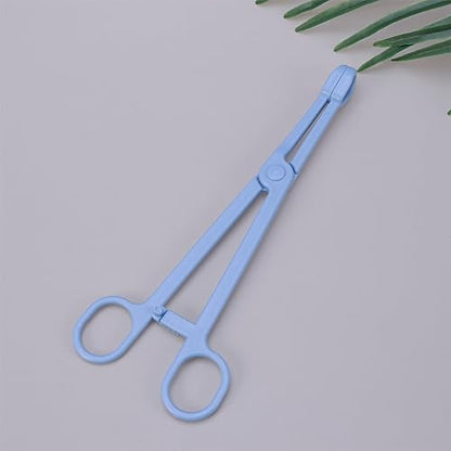 BESPORTBLE 1pc Pet Stool Clamp Plastic Pet Cleaning Supplies for Reptiles Birds Stylish Scissors Shape Design Easy to Use Essential Tool for Lizard Turtle - size: Size 1