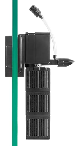 Sicce Shark Pro Nano 320 Internal 85 GPH Aquarium Power Filter up to 20 Gallon Aquariums | Quiet Spray Bar Mini Fish Turtle Pond Tank