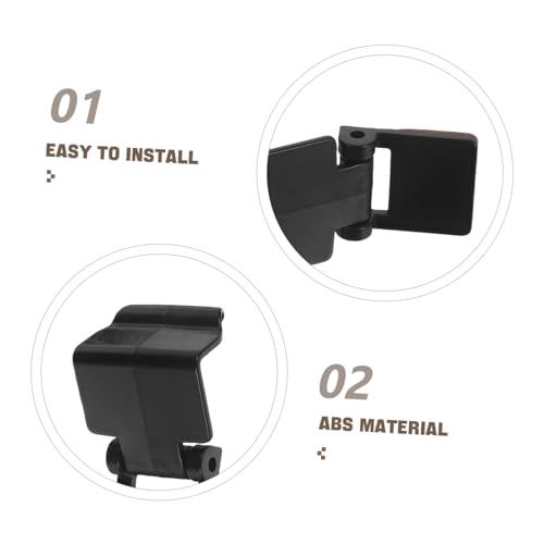 Abaodam 6Pcs Reptile Tank Lock Clips Secure Escape Buckles for Turtle Tanks Terrarium Lid Clips for Snakes Amphibians and Reptiles Natural Habitat Protection