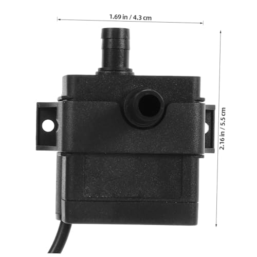 Fish Tank Submersible Pump Water Pump for Aquariums Ponds Fountains Hydroponics Compact Design for Easy Use Power Supply Included