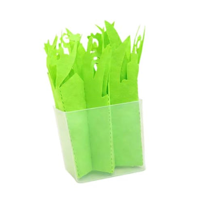 Reptile Humidifier Portable Felt Plants Humidifying System Imitation Plants Humidifier Water Basin Environmental Air Humidity Supplies with Purified, Green - color: Green