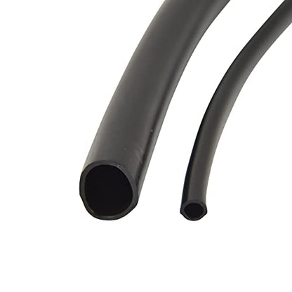 Raindrip 016005P 1/4-Inch Drip Irrigation Supply Tubing, 50-Foot, for Irrigation Drippers, Drip Emitters, and Drip Systems, Black Polyethylene - size: 50 Ft, style: Polyethylene