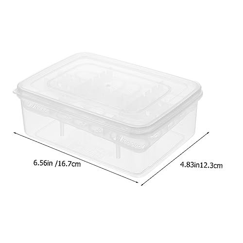 Reptile Egg Incubator Box for Snakes Lizards and Turtles Lightweight Plastic Hatching Case with Transparent Design for Observation and Air Circulation