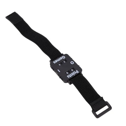 Score Counter Watch, Sports Score Keeper Wristband Manual Paddle Tracker with Adjustable Elastic Band for Cricket Tennis Table Tennis