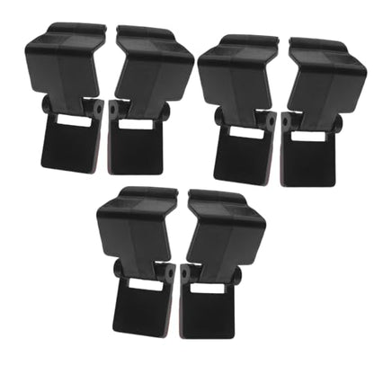 ORFOFE 6pcs Turtle Tank Escape Lock Clips Feeding Box Clips for Reptile Terrarium Lid Secure Aquarium Lock Buckles Easy Install Reptile Tank Lid