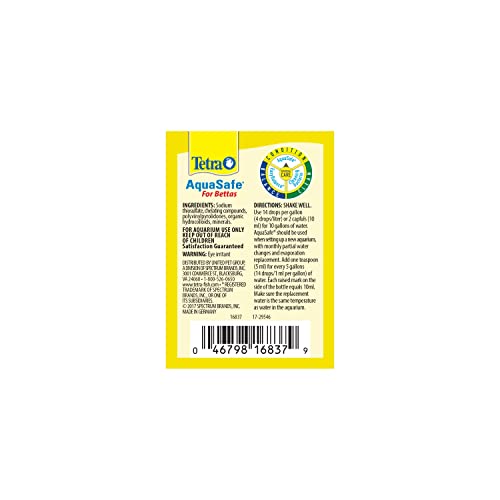Tetra BettaSafe, Aquarium Water Conditioner for Bettas, 1.69-Ounce, 50ml, Golds & Yellows (16837) (Pack of 2) - size: 1.69-Ounce, 50-Ml (Pack of 2)