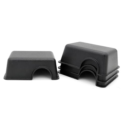Reptile Hide Box Snake Hide Feel Secure and Safe, Gecko Hide, XS 4 Pcs | Terrarium Shelter Habitat - size: XS 4 Pcs