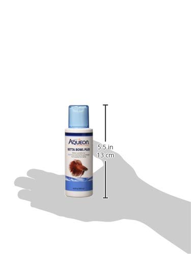 Aqueon Betta Bowl Plus Water Conditioner & Dechlorinator (2 Pack) - size: 4 fl. oz. /2 Pack