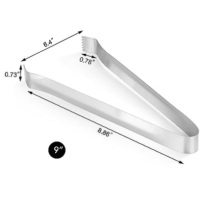 New Star Foodservice Commercial-Grade Pom Tongs (9-Inch - 6 Pack) - size: 9-Inch - 6 Pack