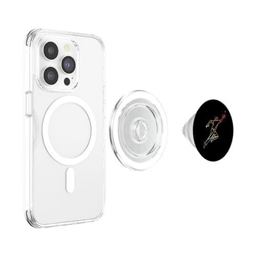 Cricket Keeper Sketch Vintage Look PopSockets MagSafe PopGrip for iPhone - style: MagSafe