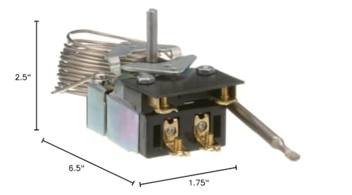 APW-56540 Thermostat KA, 1/4 X 5-9/16, 72 | Exact Fit Replacement for APW Wyott 56540 | SHARPTEK.COM Parts | 180-Day Warranty