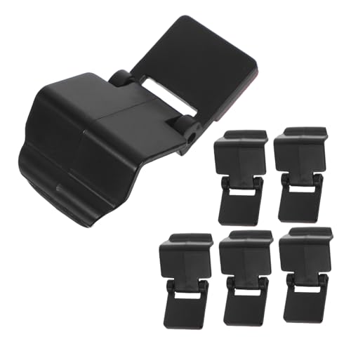 Abaodam 6pcs Reptile Tank Lock Clips Escape Aquarium Buckles for Turtle and Snake Terrariums Sturdy Feeding Box Clips for Secure Lid Closure