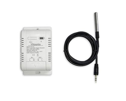 Tuya WiFi 16A Temp Controller Energy Monitor 85-250V Smart Switch | 3000W load, Auto manual modes, Multi timing, Family share, Works with Alexa Google Home ,For incubator greenhouse brewing - style: Temperature