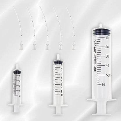 Bird Feeding Syringe With Soft Tubes - Dental Irrigation and Pet Feeding Tool