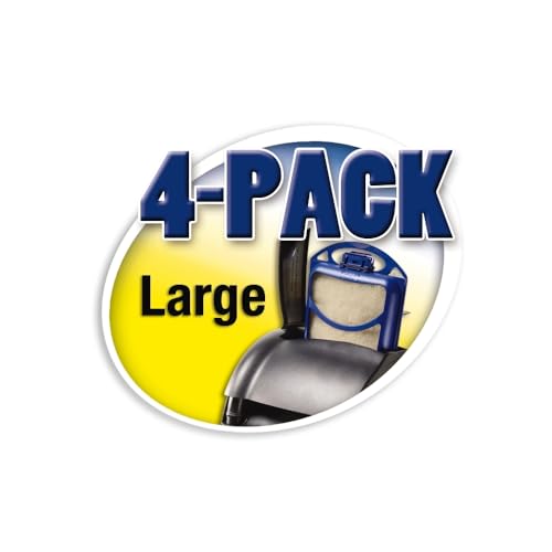 Tetra Whisper EX Carbon Large Round Filter Cartridges, 4 Count | Fits Tetra Whisper EX 30, 45, 70 Fish Tank Filters, Change Monthly - size: 4-Count, style: large