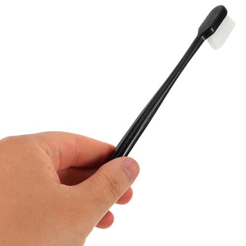 10pcs Turtle Scrub Brushes for Tank Cleaning, Reusable Black Flat-Head Brushes for Tortoise Shell Maintenance, Aquarium Turtle Health Supplies, Portable Reptile Cleaning Tools
