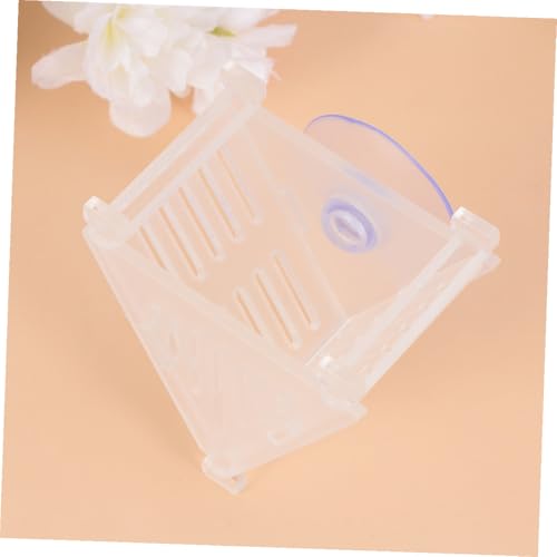 Acrylic Large Feeder Cup Automatic Fish Tank Feeder Worm Feeding Dish for Shrimp and Large Fish Aquarium Supplies