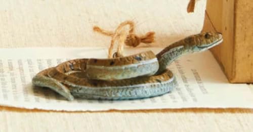 The Bridge Collection 3" Garter Snake Ornament - Garden Snake Christmas Ornament - Reptile Animal Holiday Decor
