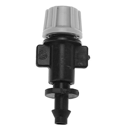 50pcs/Set Misting Nozzles Plastic Sprinkler Atomizer Nozzles for Patio Garden Agricultural Greenhouse Drip Irrigation Outdoor Cooling System