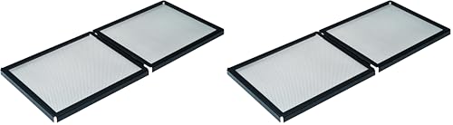 Exo Terra Screen Cover for Hinged Door, 15 to 20-Gallon (Pack of 2) - size: 24 inches length x 12 inches width. (Pack of 2)