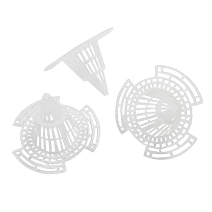 Cone Flower Pot Mesh Pad, 74mm, 10 Pcs | Pot Bottom Grid Mat, Drainage Screens, Drainage Netting