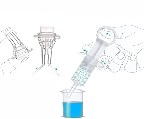 Soft Tip Cat & Dog Syringe Bottles - Oral Pet Feeding Kit for Nursing Puppies & Kittens