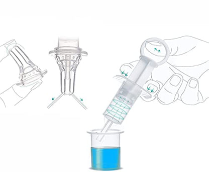 Soft Tip Cat & Dog Syringe Bottles - Oral Pet Feeding Kit for Nursing Puppies & Kittens