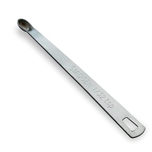 1PCS 1/32tsp(0.16ml) Mini Measuring Spoon, Small Teaspoon for Tiny Amounts | High Precision, Food-Grade, ‌Rust-Free, Dishwasher-Safe, Easy-Read Markings, Multi-Purpose, Sturdy & Durable - size: 1/32tsp|0.16 ml|0.16cc