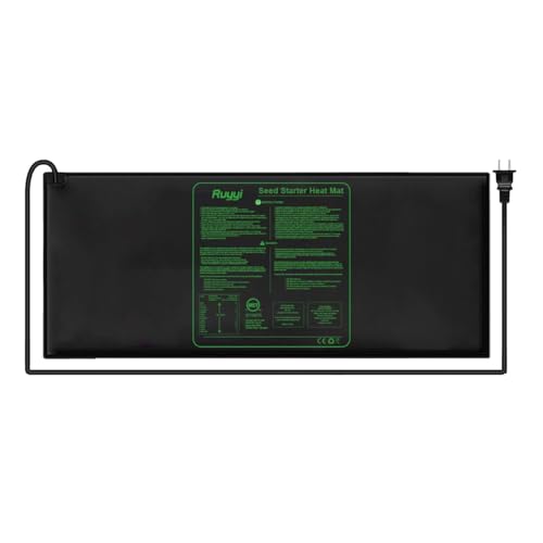 Durable Waterproof Seedling Heat Mat with ETL Certified, Warm Hydroponic Heating Pad for Germination,Indoor Gardening,Brewing and Greenhouse 48"*20" - style: 48"*20"