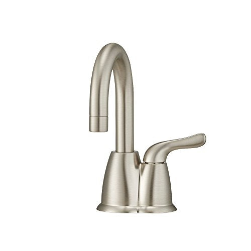 InSinkErator H-HOT150SN-SS Instant Hot Water Dispenser System with Stainless Steel Tank, Satin Nickel | Single-Handle Faucet in Satin Nickel, 2/3-Gallon Stainless Steel Tank, 3-Year Limited Service Warranty - color: Satin Nickel, style: HOT150 - Hot Only