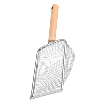 Reptile Litter Scoop, Poop Waste Scoop for Snakes, Turtles, Lizards, and Small Animals, Easy Clean Poop Shovel, Cat and Hamster Litter Removal,Hole Dia. 3.8x3.8mm