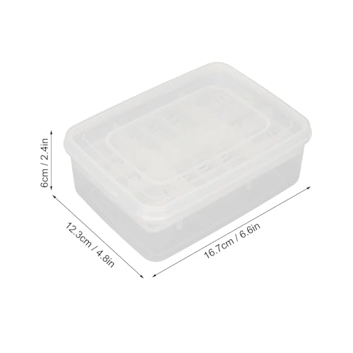16 Grids Reptile Breeding Box, Reptile Egg Incubator Reptile Breeding Box Hatching Box Case Tray for Hatching Snakes Turtles Lizards