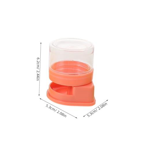 Homoyoyo 4pcs Small Reptile Water Fountain and Water Dish Bowl for Lizards Turtles Snakes Gecko Terrarium Tank Accessories