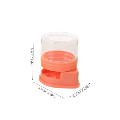 Homoyoyo 4pcs Small Reptile Water Fountain and Water Dish Bowl for Lizards Turtles Snakes Gecko Terrarium Tank Accessories