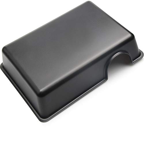 Reptile Hide Box - Secure & Safe Gecko & Snake Hide - Durable & Easy to Clean - Large (9.5" x 6.7" x 2.2")