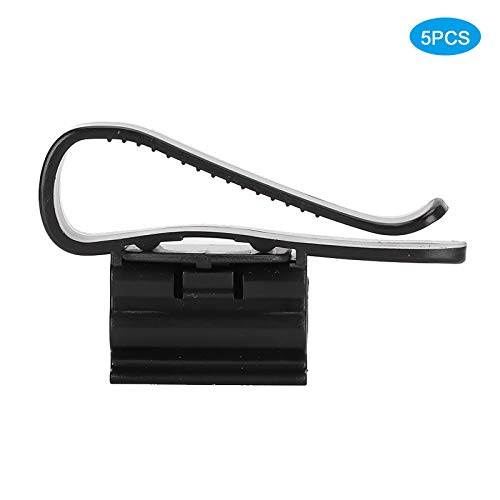 5-Piece Fish Tank Pipe Clamp, ABS Mounting Clip, Aquarium Hose Holder for 8-16mm Pipe