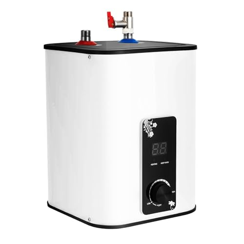 8L Gallons Electric Mini-Tank Water Heater 1500W 110V~220V Instant Hot Water Heater Kitchen under sink Water Heater On Demand Hot Heater 32-149℉ IPx4 for Sinks, Kitchens, Bathrooms, RVs - style: 1.76gal 110-220V