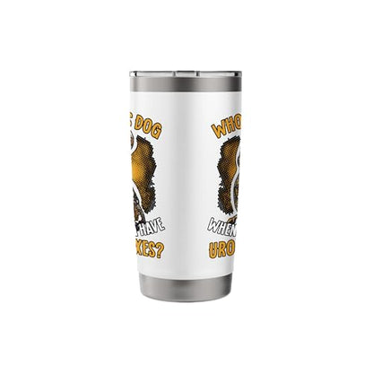 Uromastyx Lover Substrate Lizard Keeper Agame Desert Reptile Stainless Steel Insulated Tumbler - color: White