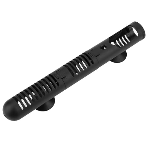 Aquarium Heater Protective Case Avoid Scalding and Breakage Detachable Cover with Suction Cups Universal Fit for Round Heaters(24.5cm) - size: 24.5cm