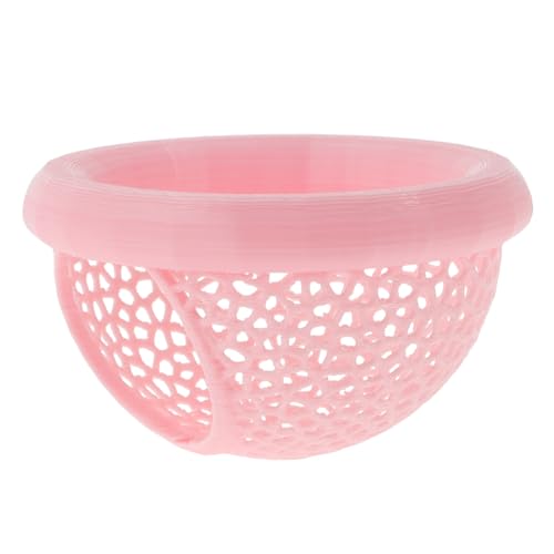 Floating Betta Cave & Hammock, Multi-Functional Hideout for Aquarium Pink - color: Pink
