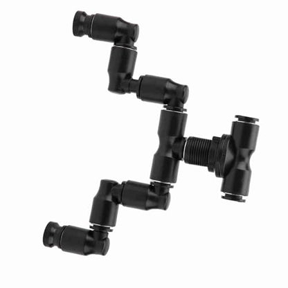 aqxreight Mist SprinklerReptiles Fogger Reptiles Fogger Mist Sprinkler Rainforest 360 Aquarium System Connect 1 4 Tub Replicate Transform Reptile Your Tropical Our Specially to