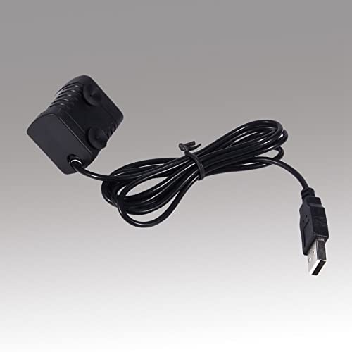 Mini Submersible Water Pump, 5V Aquarium Water Pump with USB Plug, Brushless Submersible Pump for Aquarium Fish, Pond