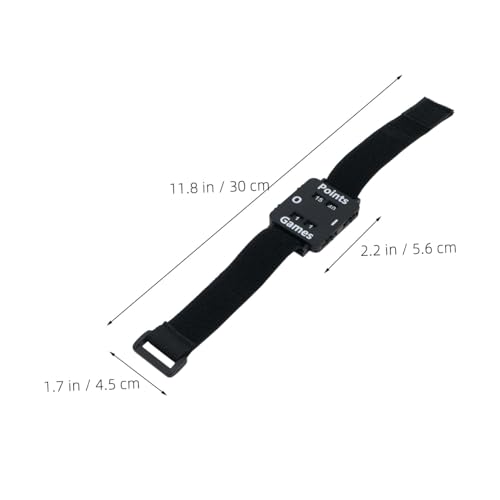 Portable Cricket and Tennis Score Keeper Watch Wristband with Accurate Score Recording and Pla Material for Pickleball Matches Suitable for Ages