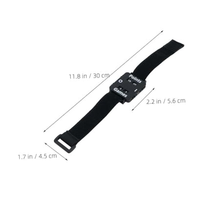 Portable Cricket and Tennis Score Keeper Watch Wristband with Accurate Score Recording and Pla Material for Pickleball Matches Suitable for Ages