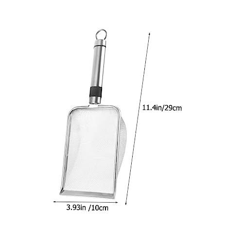 Reptile Litter Scoop Cleaning Tool for Reptile Waste Mesh Design for Efficient Litter Management for Indoor Use and