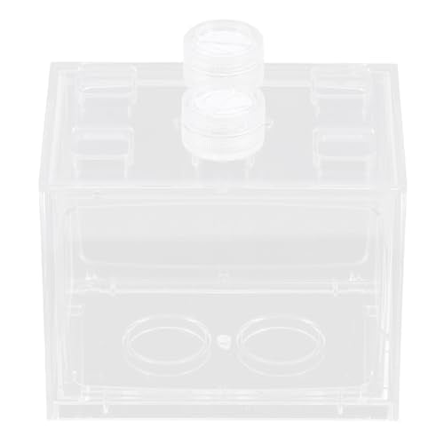 LED Aquarium Kit Small Desktop Fish Tank with Terrarium and LED Light for Creative Miniature Ecosystem and Starter Aquariums