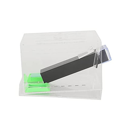 Acrylic Feeding Cricket Keeper, Cricket Keeper with Feces Layer Acrylic with Tubes for Observation of Breeding(S)