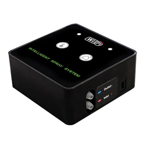 ZJchao Reptile Humidifier, Reptile Intelligent Humidification Spray Kit Misting System Terrarium With Automatic Sprayer 360° Rotatable Nozzle For Wifi Rainforest (5m 2 nozzles) - size: 5m 2 nozzles