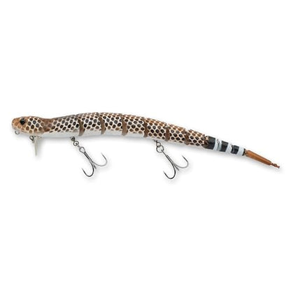 Savage Gear 3D Wake Snake Fishing Hard Bait - color: Rattle Snake, size: 12 in - 2 oz
